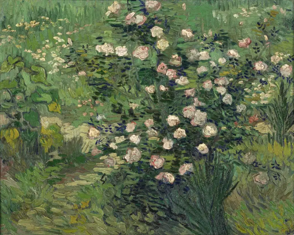 Roses 1889 Van Gogh