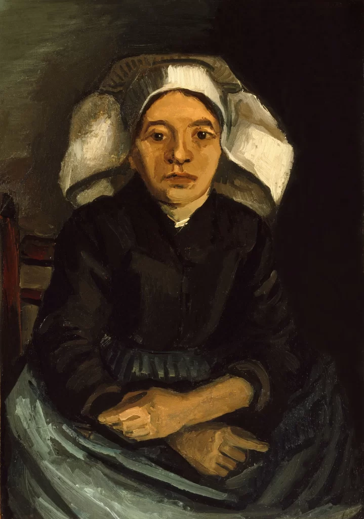 Seated Peasant Woman Van Gogh