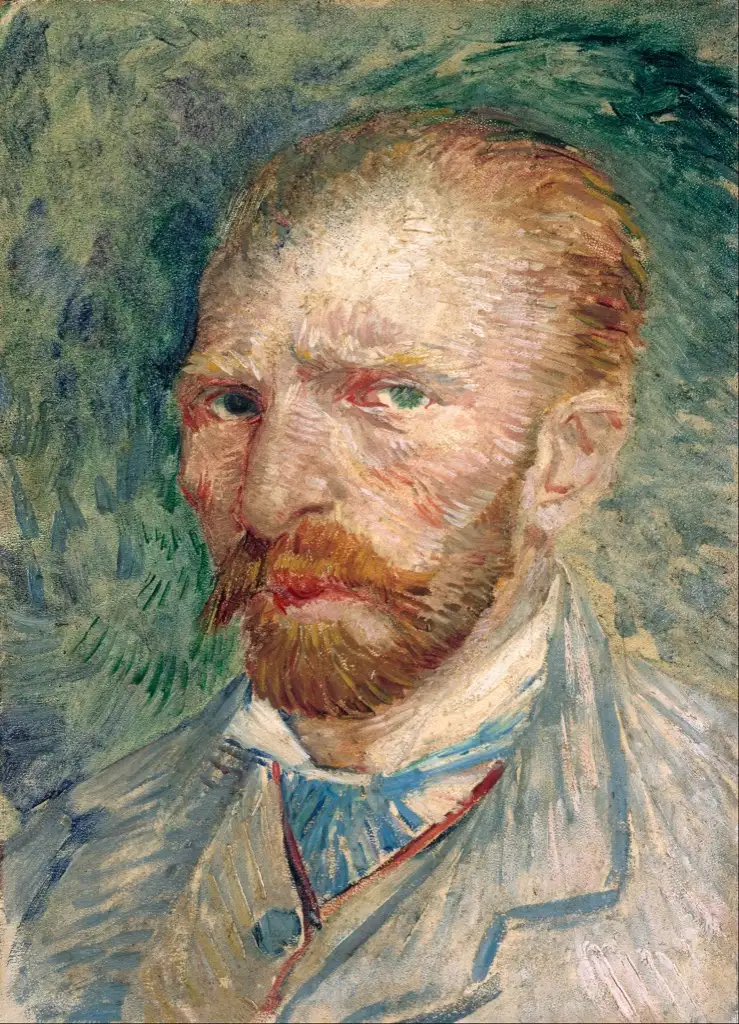Self-portrait 1887 Van Gogh
