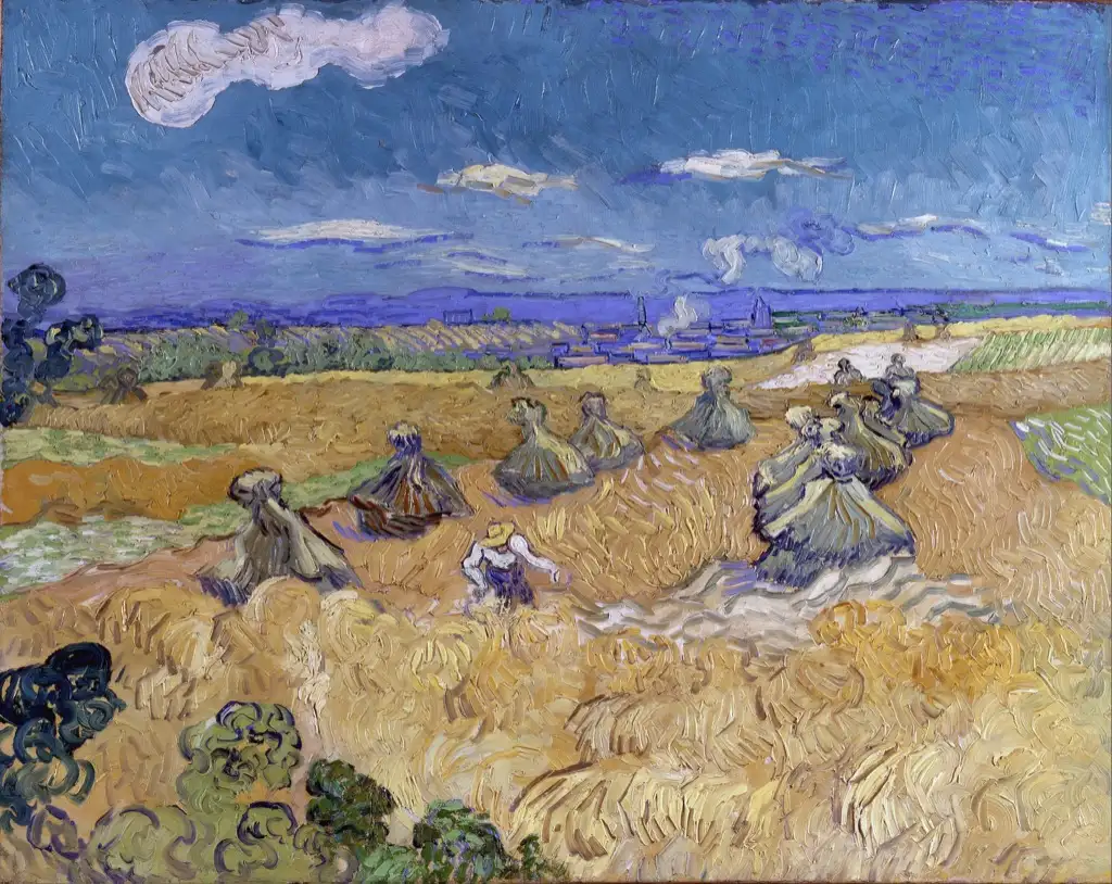 Stacks with Reaper Van Gogh