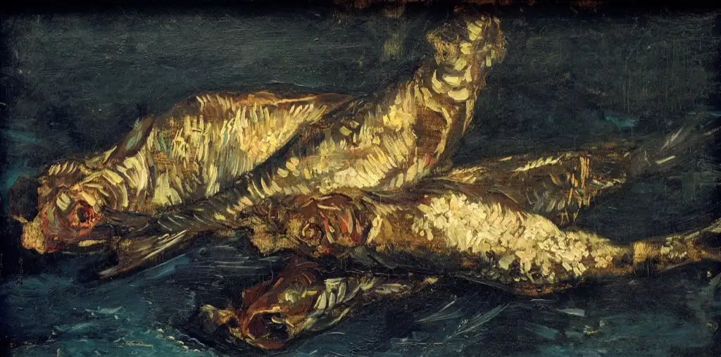Still Life with Bloaters Van Gogh