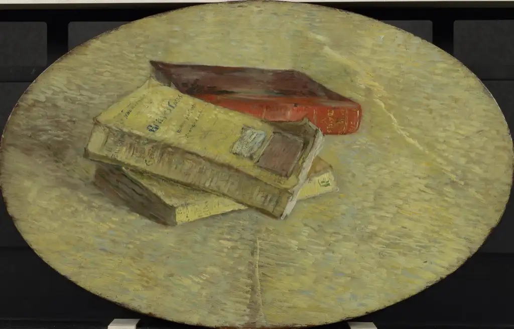 Still Life with Three Books Van Gogh