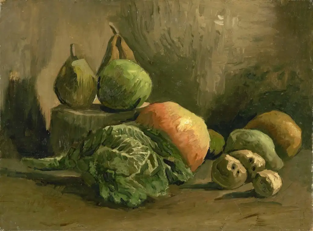 Still-Life with Vegetables and Fruit Van Gogh