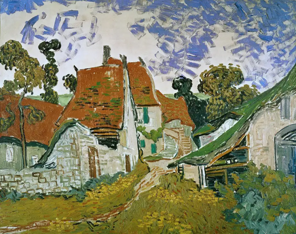 Street in Auvers Van Gogh