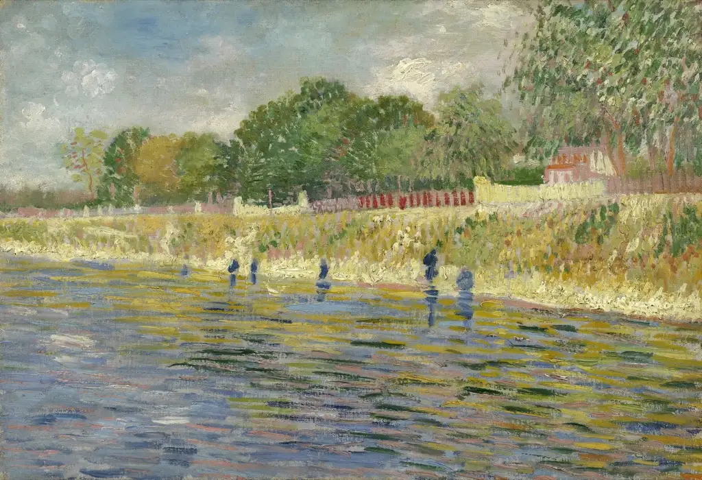 The Banks of the Seine Van Gogh