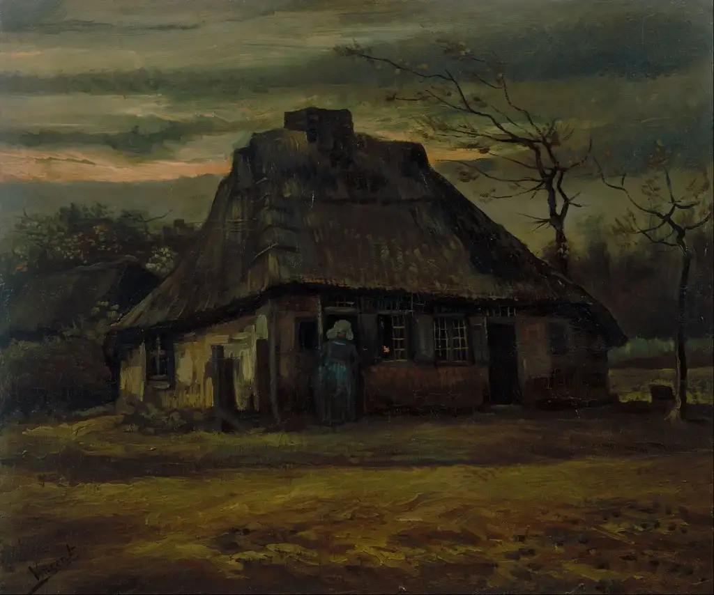 The cottage May 1885 Van Gogh