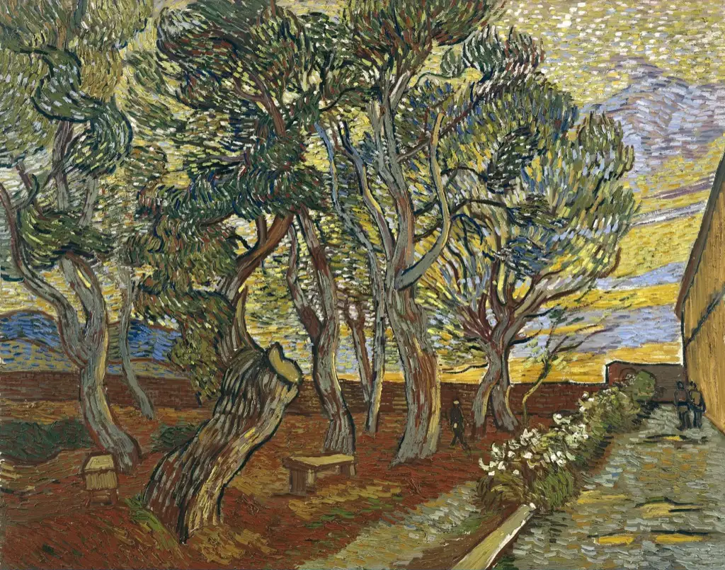 The Garden of Saint-Paul Hospital2 Van Gogh