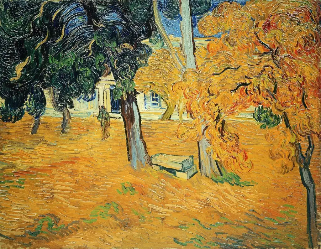 The Garden of Saint-Paul Hospital3 Van Gogh