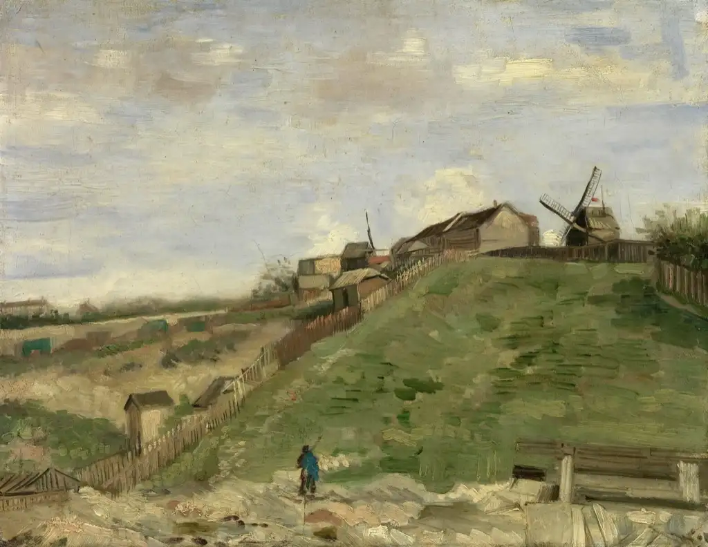 The Hill of Montmartre with Stone Quarry Van Gogh