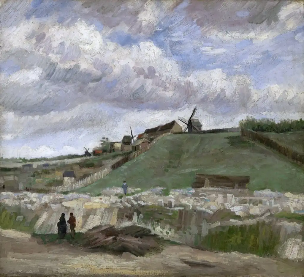 The Hill of Montmartre with Stone Quarry2 Van Gogh