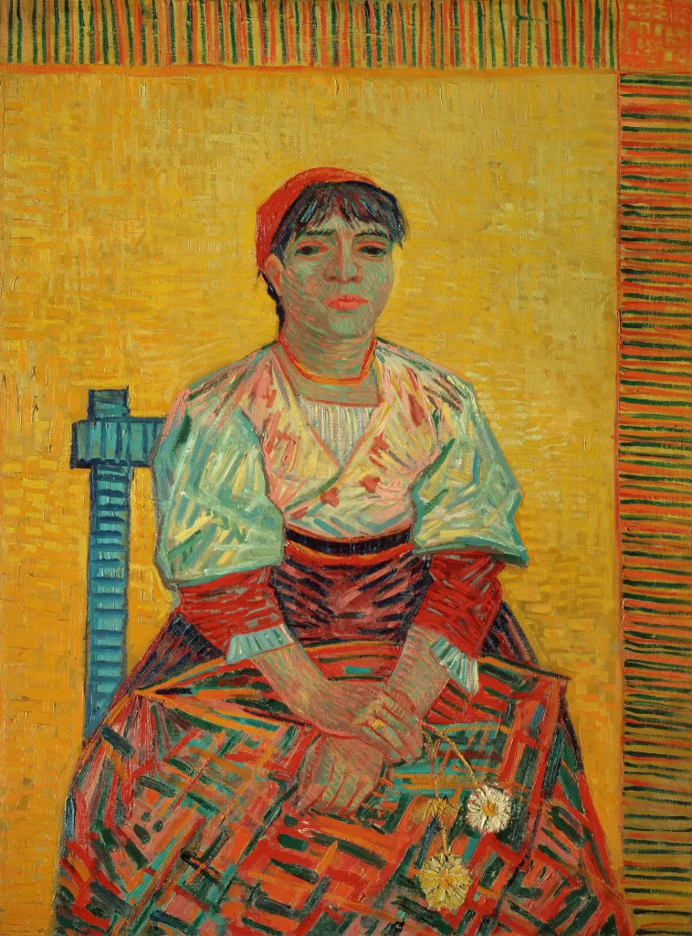 The Italian Woman 1887 Van Gogh
