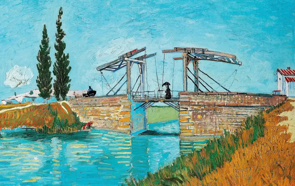 The Langlois Bridge at Arles Van Gogh