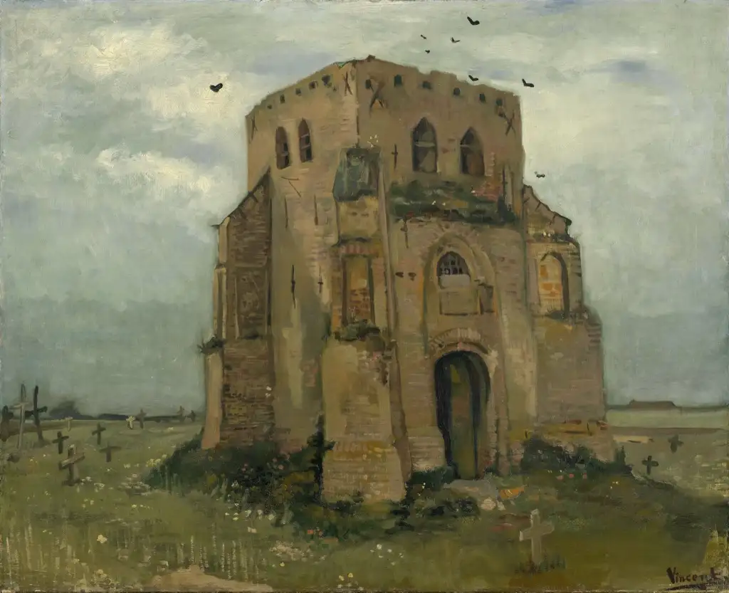 The Old Church Tower at Nuenen Van Gogh