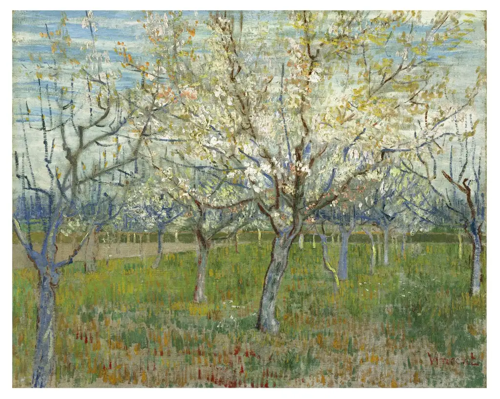 The pink orchard March 1888 Van Gogh