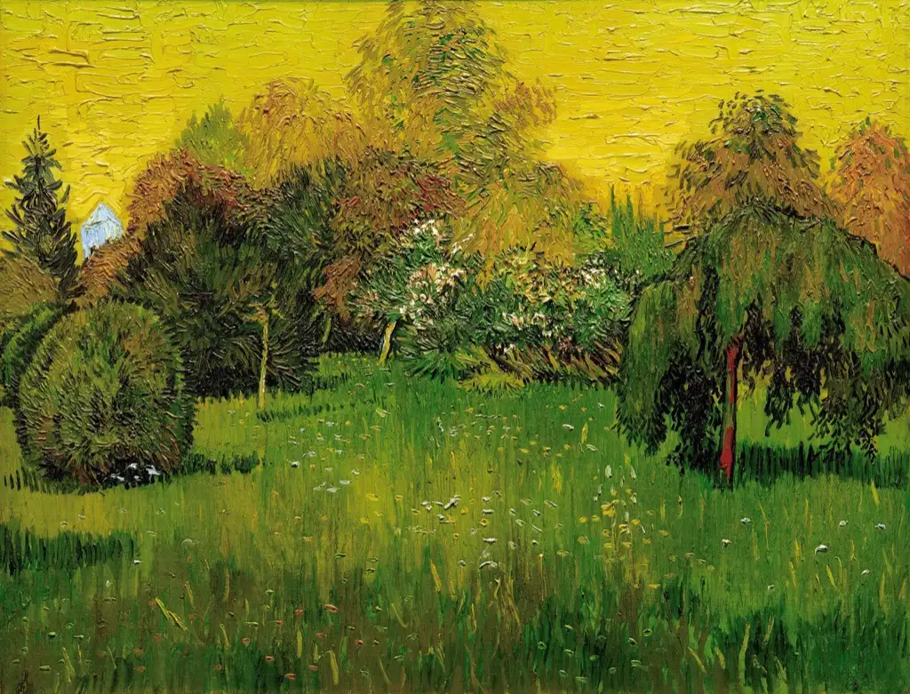The Poet´s Garden I Van Gogh