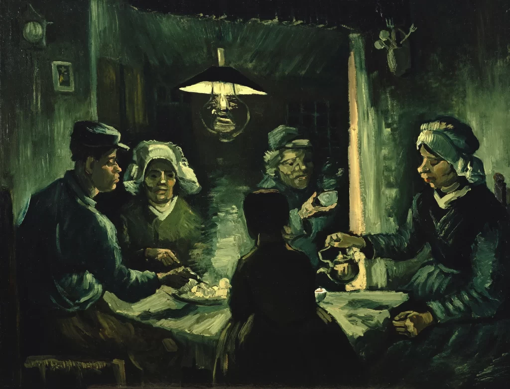 The potato eaters Van Gogh