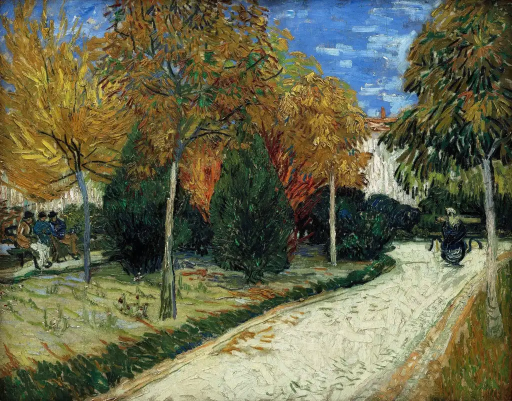 The Public Park at Arles Van Gogh