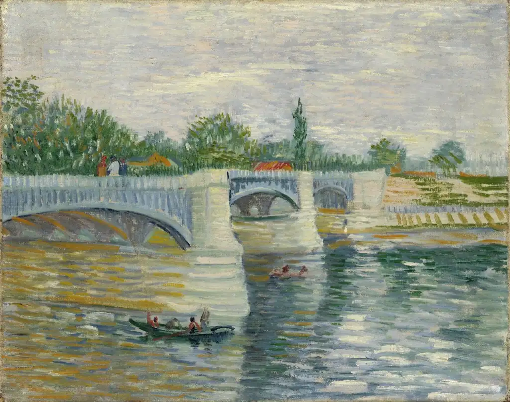 The Seine with the Pont de la Grande Jette Van Gogh