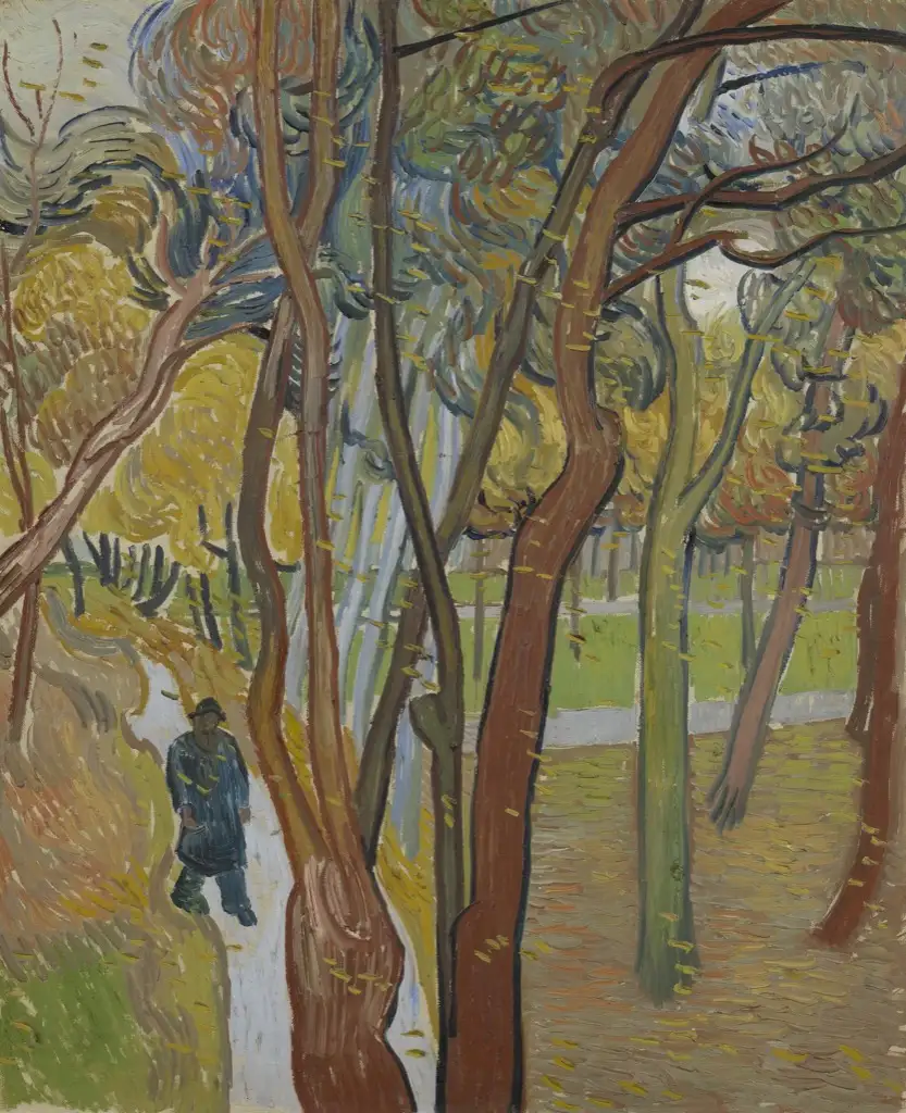 The Walk Falling Leaves Van Gogh
