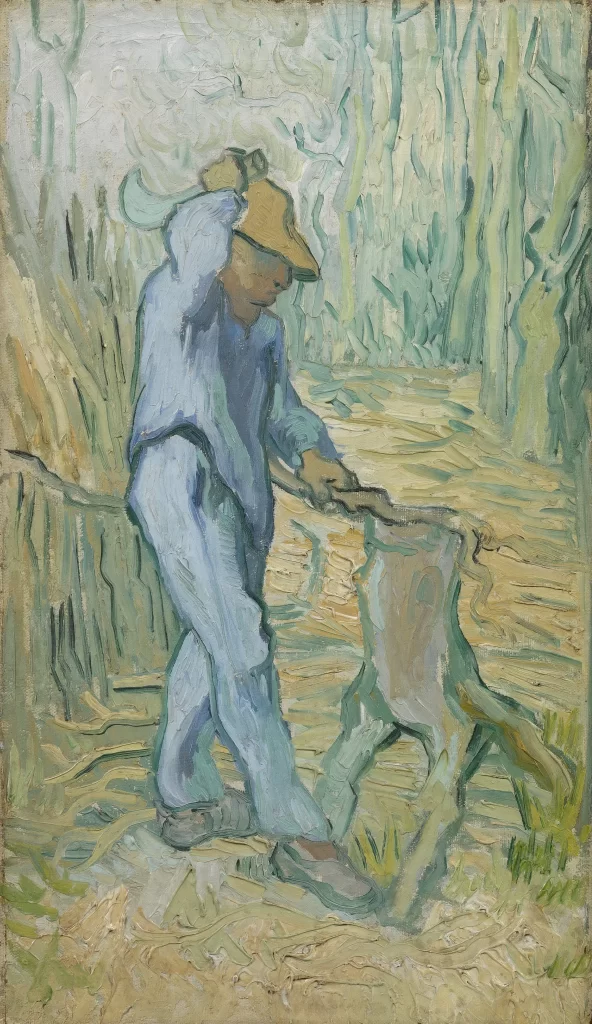 The Woodcutter (after Millet) Van Gogh