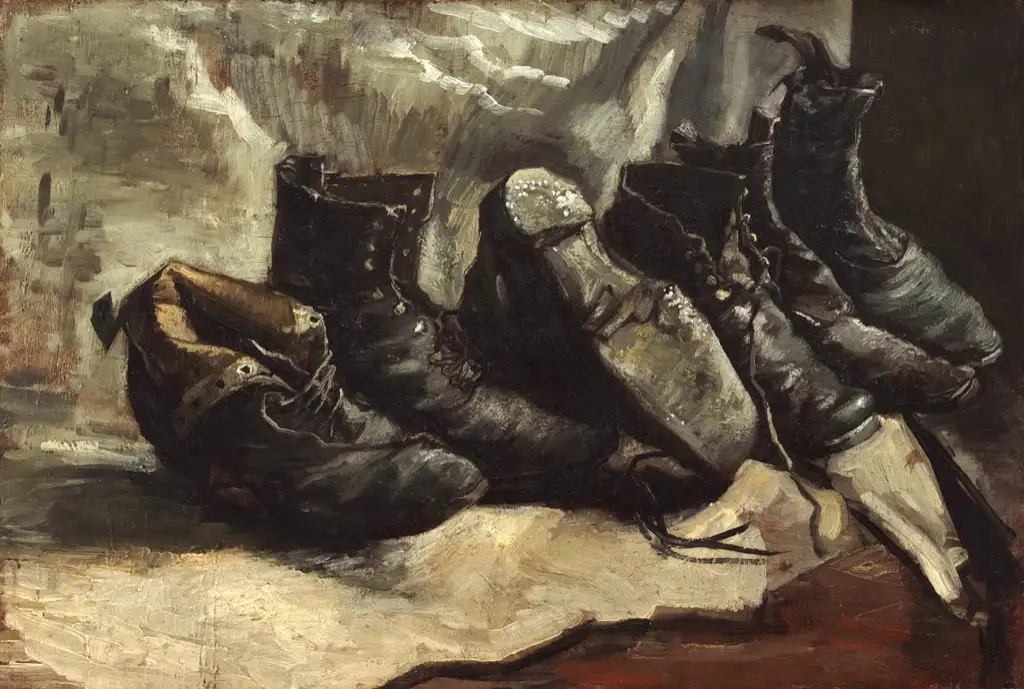 Three Pairs of Shoes Van Gogh
