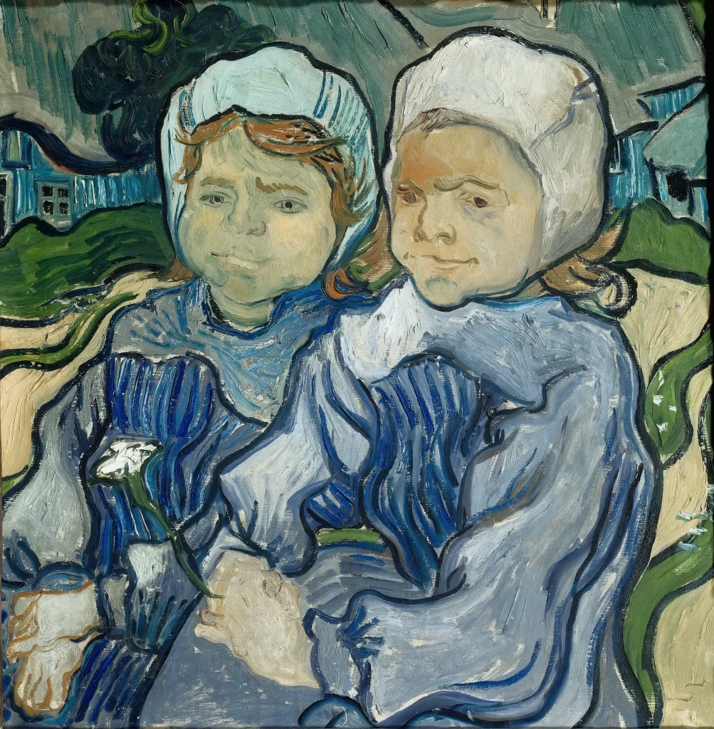 Two Children Van Gogh