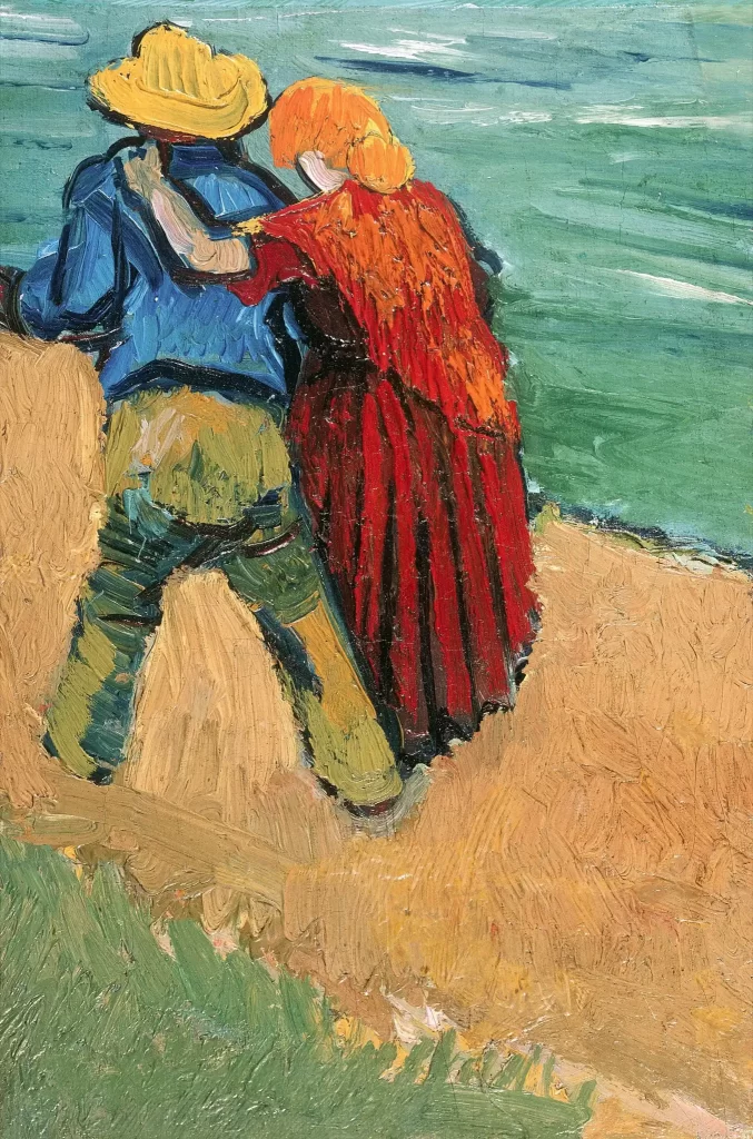 Two Lovers Fragment Van Gogh
