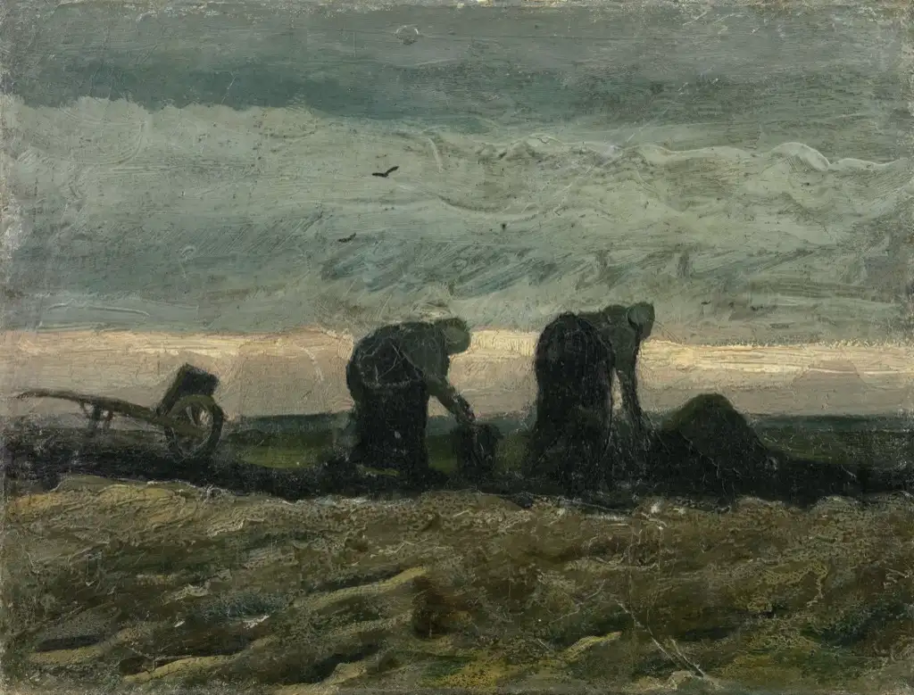Two Women on the Heath Van Gogh