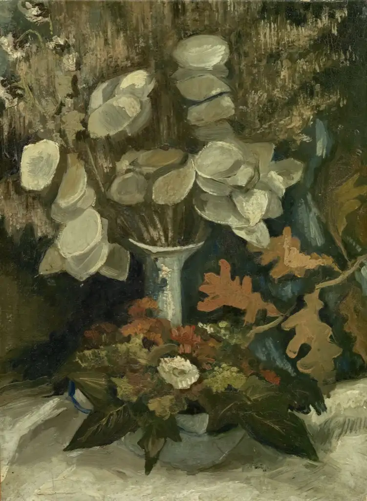 Vase with Honesty Van Gogh