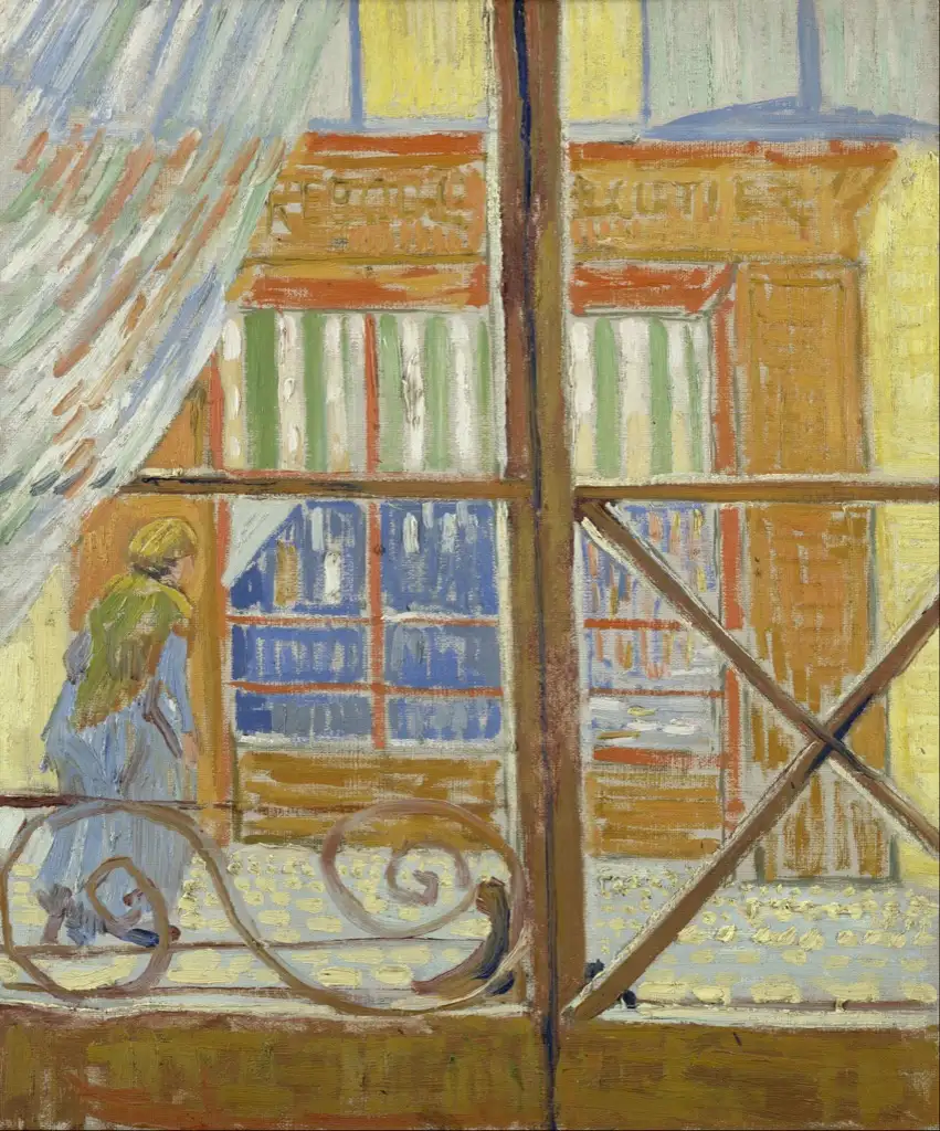 View of a butchers shop February 1888 Van Gogh