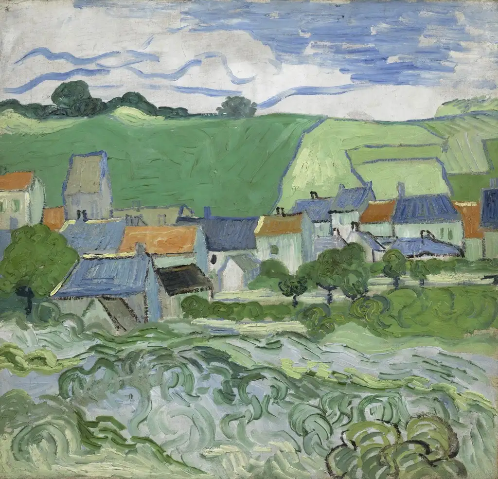 View of Auvers Van Gogh