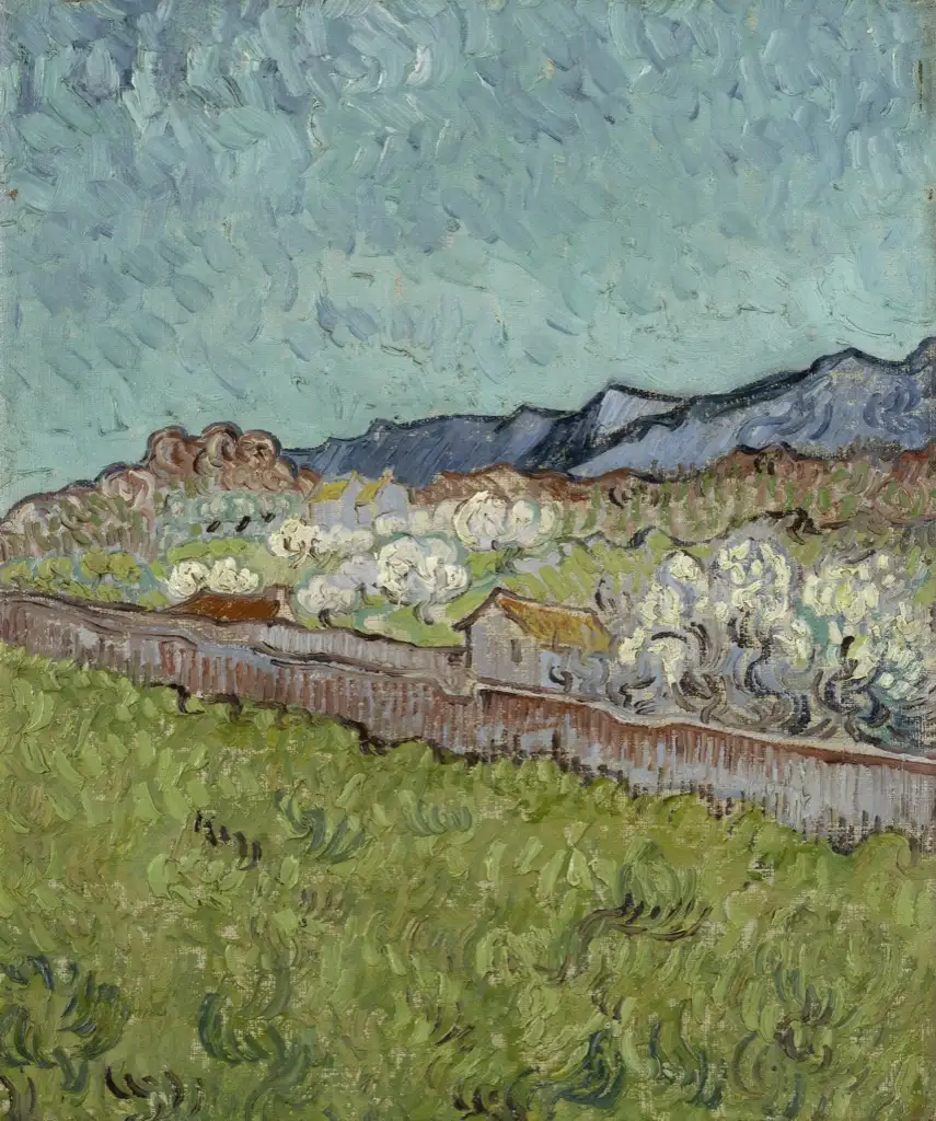 View of the Alpilles Van Gogh