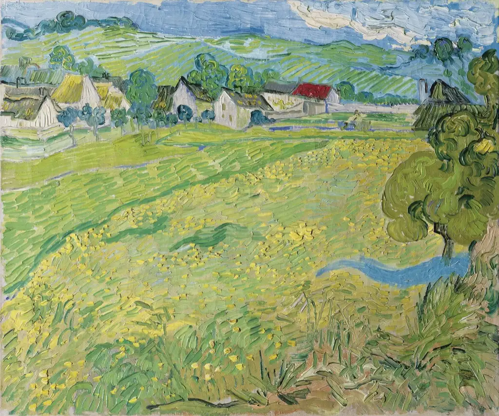 View of Vessenots near Auvers Van Gogh