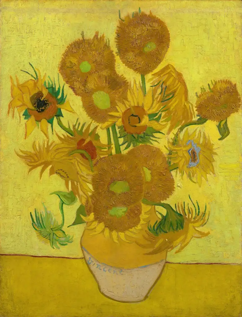 Vincent van Gogh Sunflowers VGM F458 Van Gogh