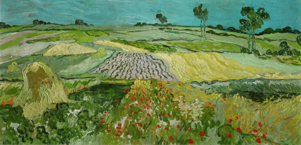 Wheat Fields near Auvers Van Gogh