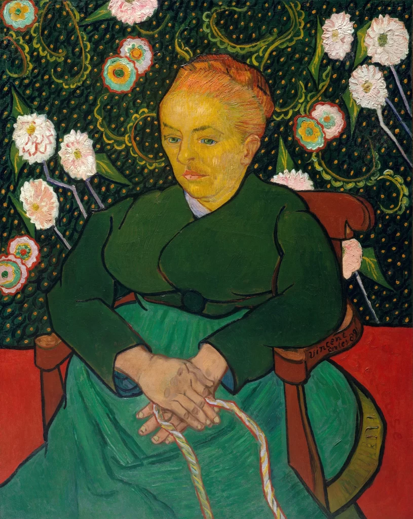 Woman Rocking a Cradle Van Gogh