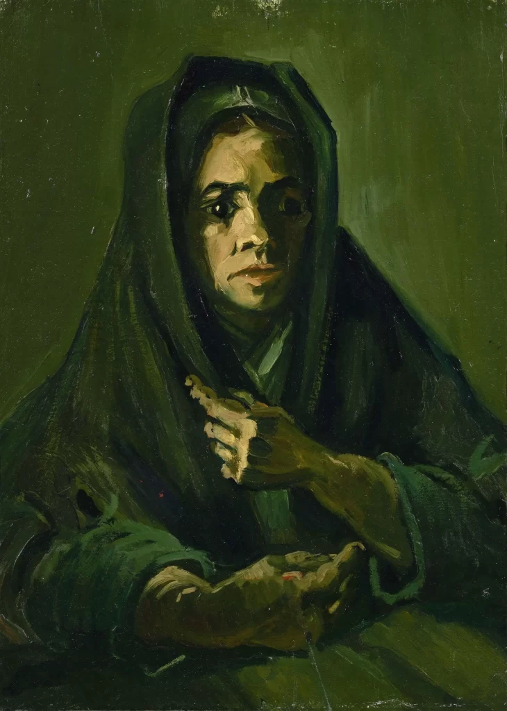 Woman with a Mourning Shawl Van Gogh
