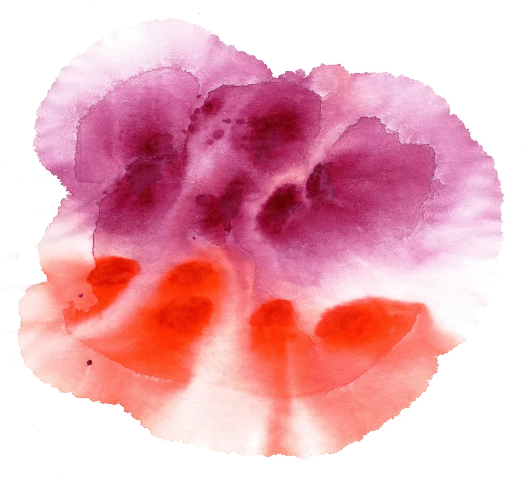 Vibrant Blush Gradient Soft Blending Flowing Circular