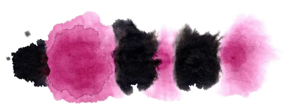 Vibrant Pink Black Gradient Blending Soft Flowing