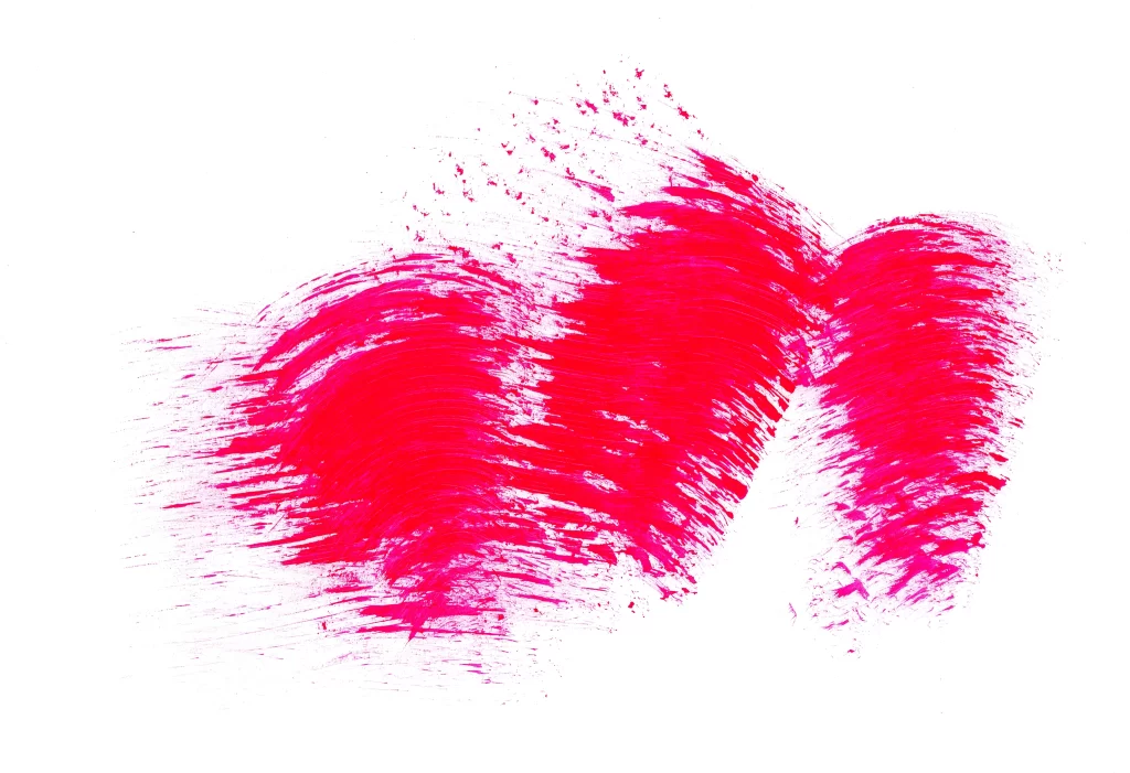 Vibrant Pink Stroke Flowing Horizontal Dynamic Texture