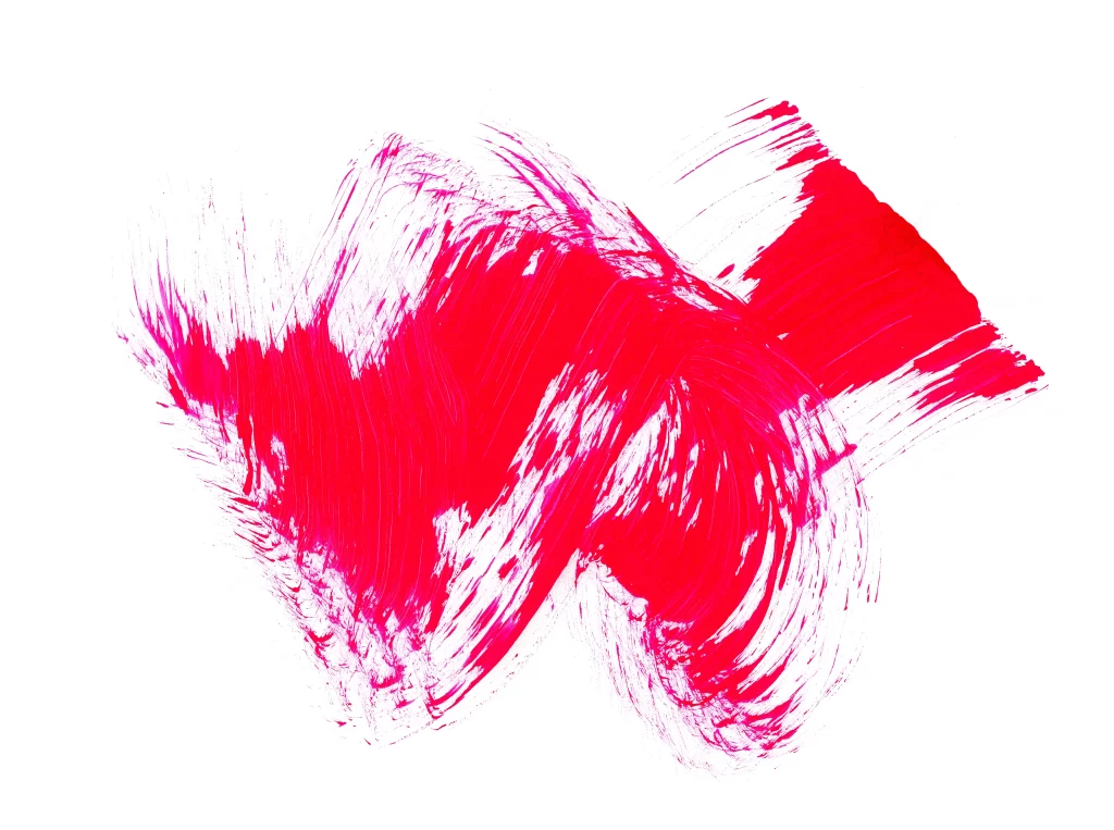 Vibrant Pink Swirls Fluid Dynamic Abstract Artistic