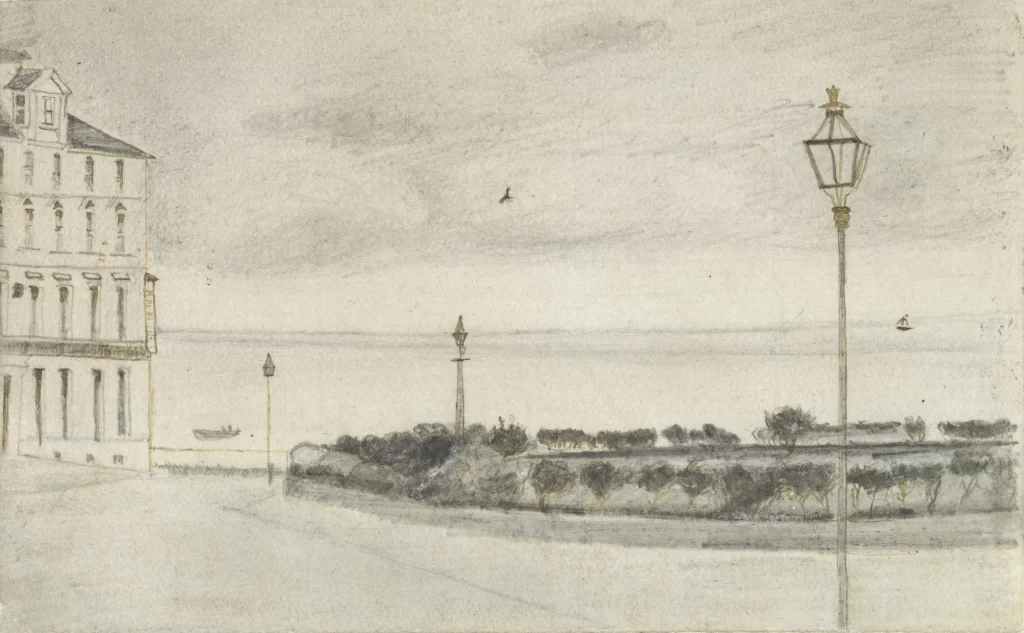 View of Royal Road Ramsgate Van Gogh
