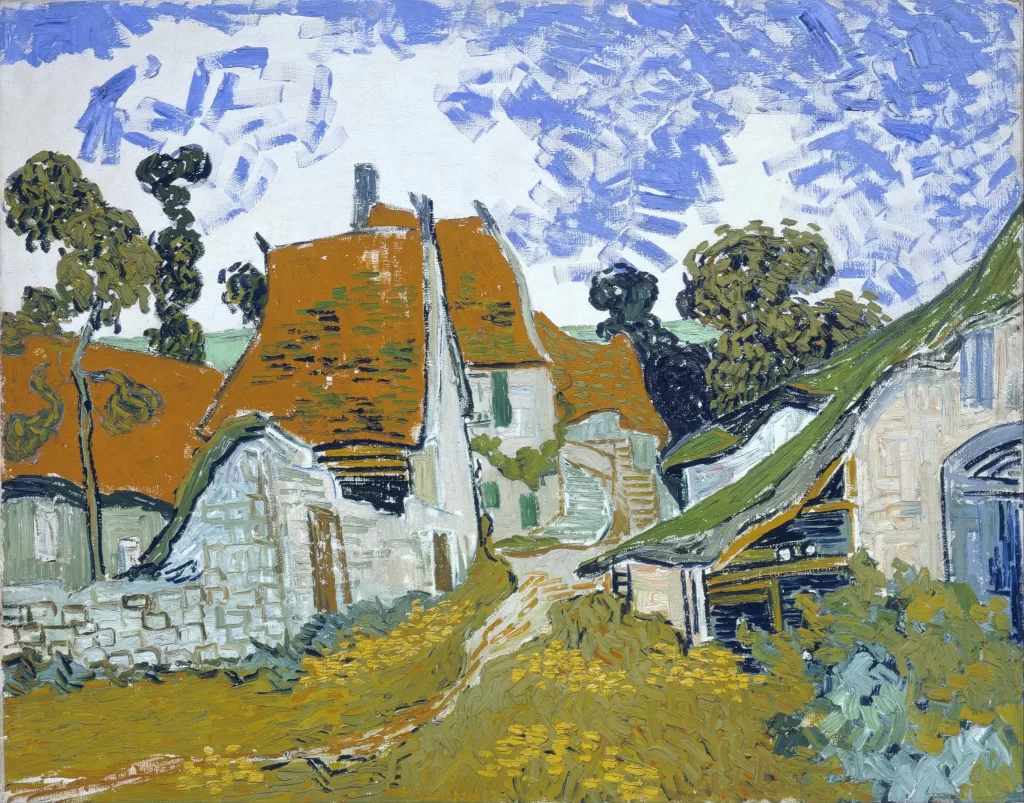 Village Street in Auvers Van Gogh