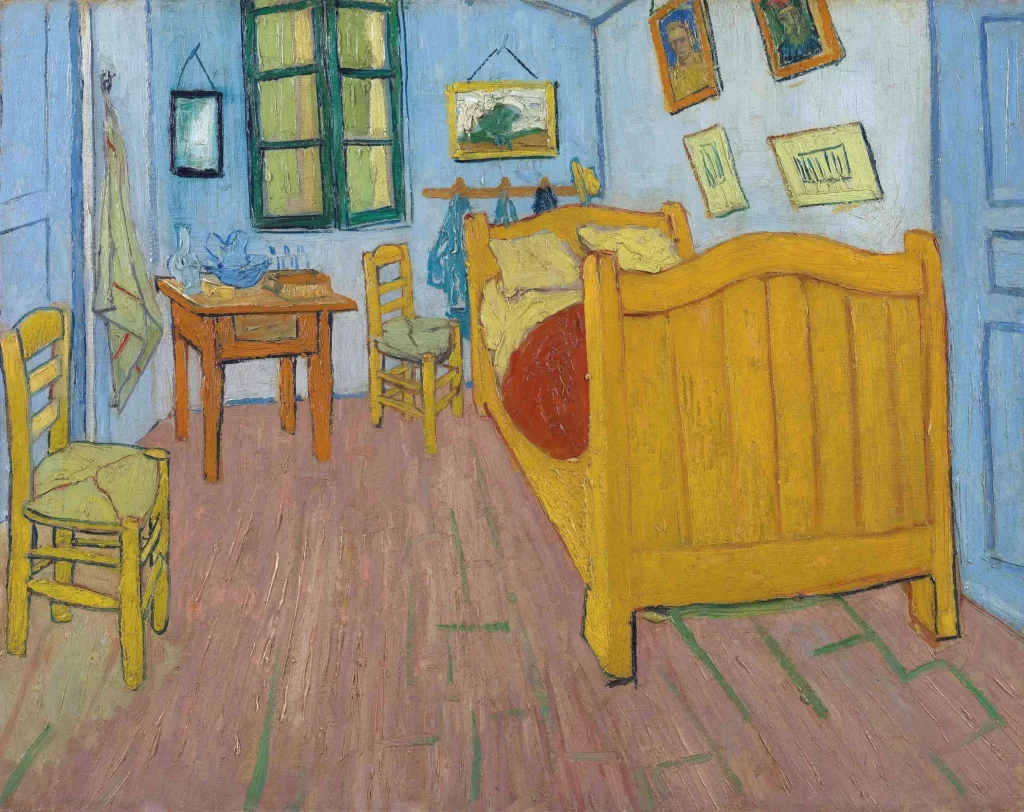 Vincents Bedroom in Arles Van Gogh