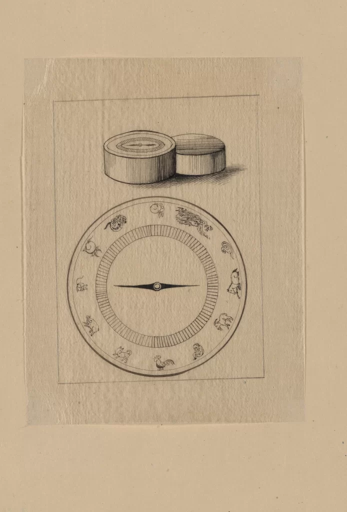 Vintage Circular Zodiac Monochrome Detailed Illustration