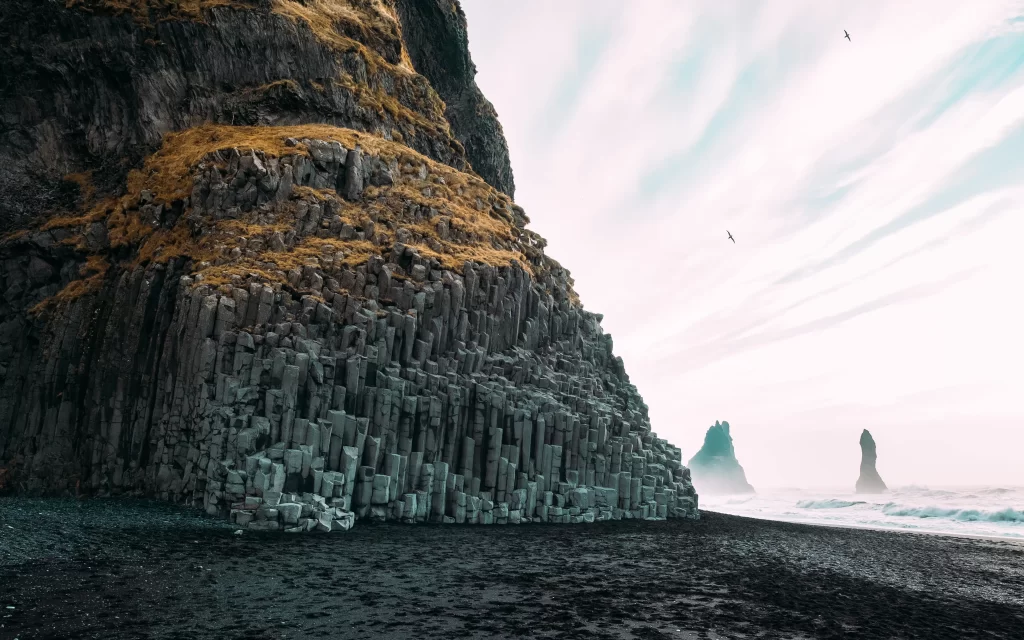 Rugged Cliffs Ocean Waves Rocky Shoreline Majestic Landscape