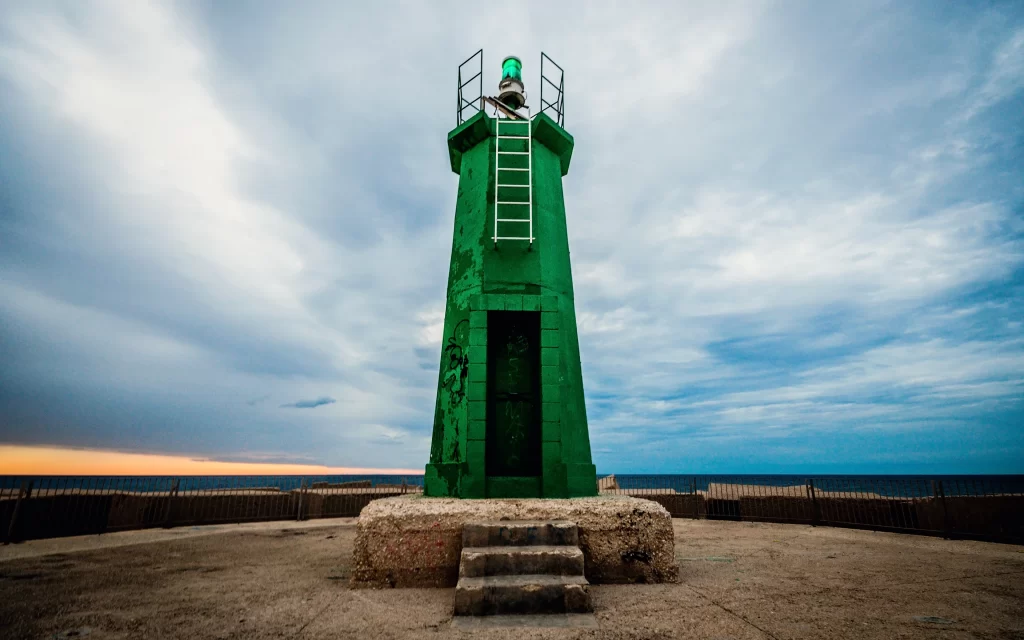 Lighthouse Coastal Sky Clouds