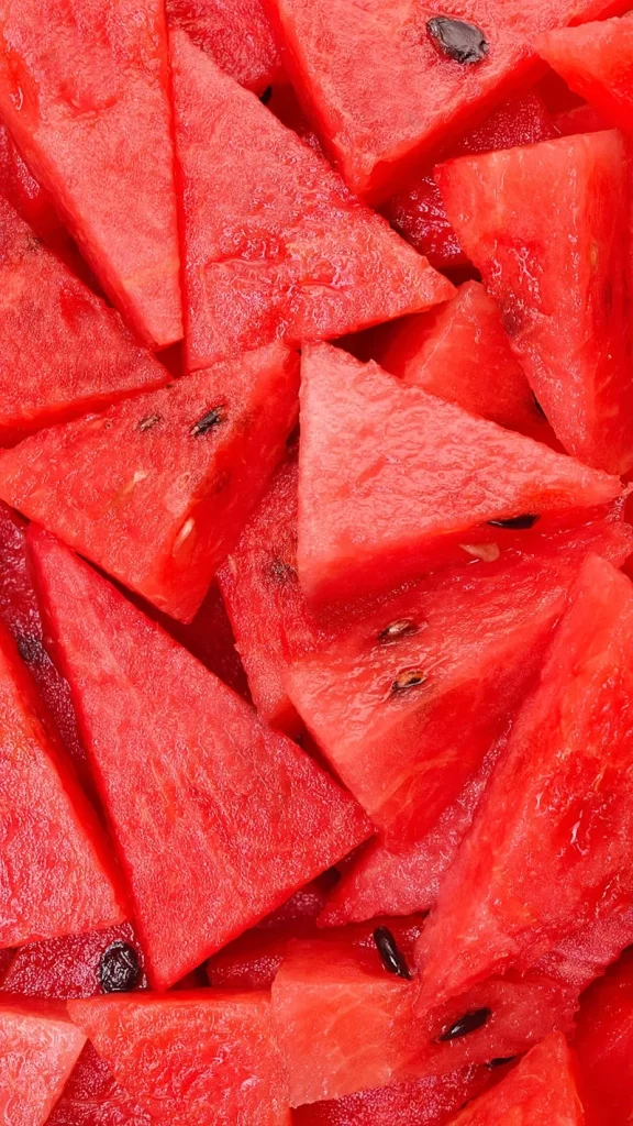 Watermelon Juicy Red Seeds Fresh Summer
