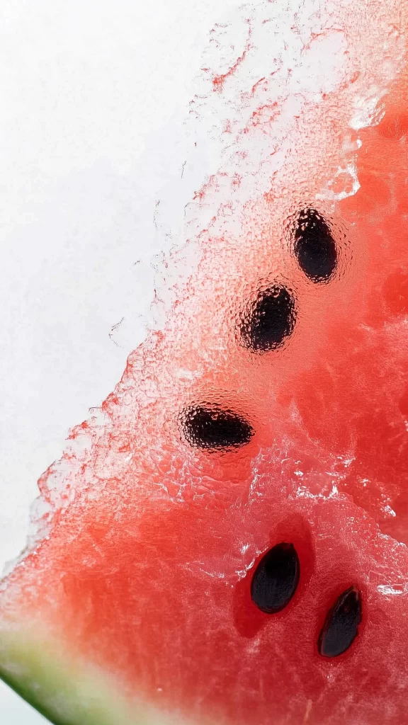 Watermelon Juicy Red Seeds Refreshing Summer