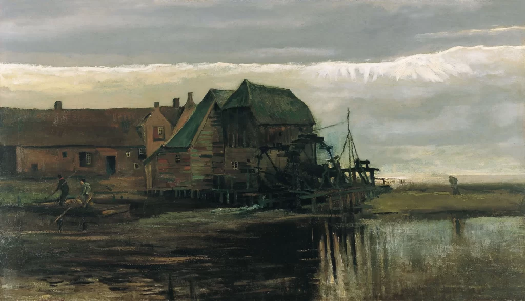 Watermill at Gennep Van Gogh